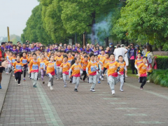 杭州娃哈哈学校首届“鸿雁杯”少儿马拉松圆满成功